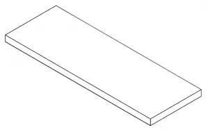 620070002034 Epos Grey Scalino Angolare Dx 33x120
