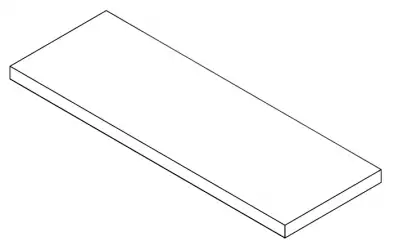 620070002034 Epos Grey Scalino Angolare Dx 33x120