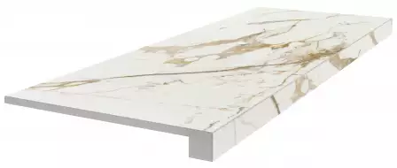 620070002158 Помпеи Уайт Ступень 90 Фронт 33x90