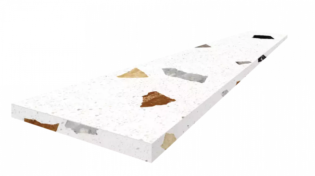 620070002373 Ступени Palladio White Scalino Ang.Sx 33x120