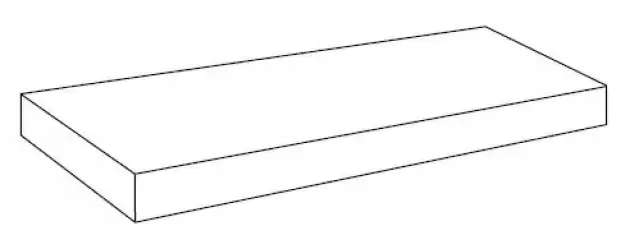 620070802272 Rinascente Grey Scalino Angolare SX 33x60