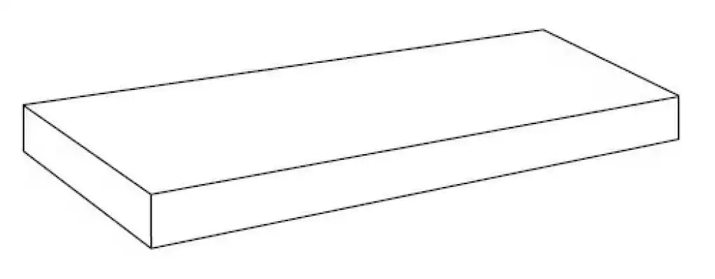 620070802272 Rinascente Grey Scalino Angolare SX 33x60