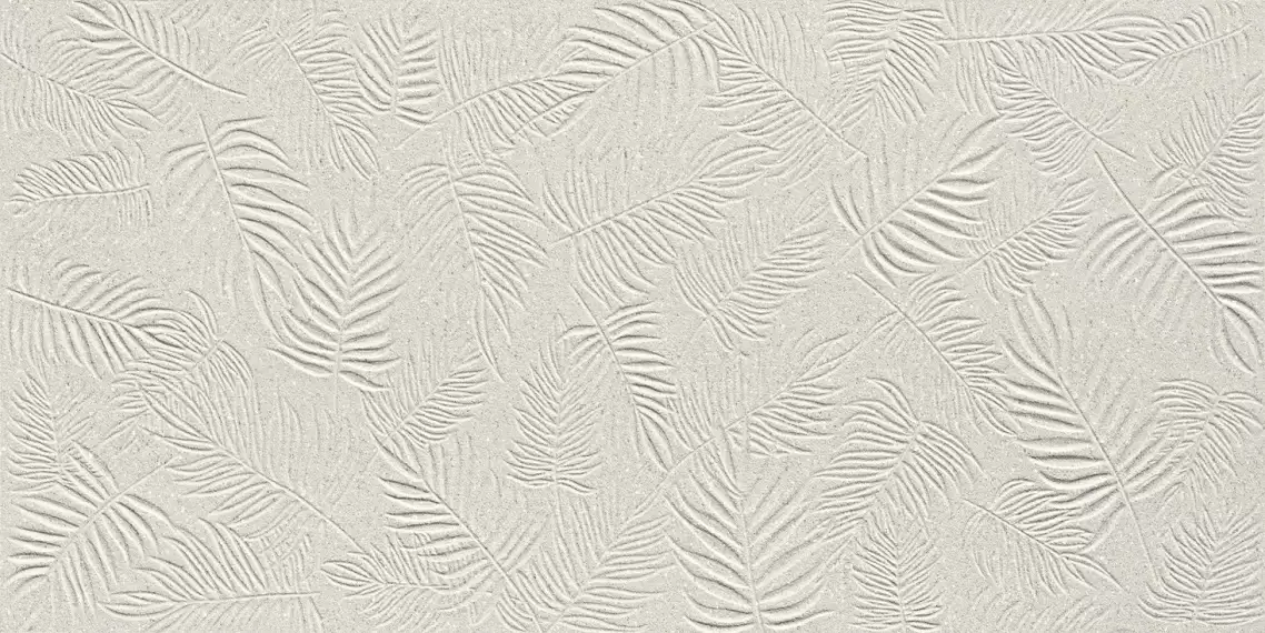 A58A 3D Wall Carve Leaf Pearl 40x80
