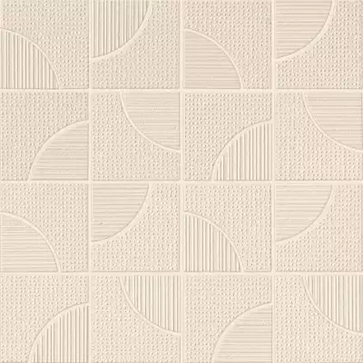 A6SL Aplomb Cream Mosaico Arch 32x32