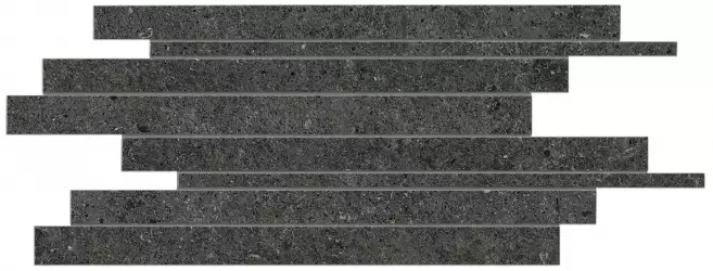 A7DC Boost Stone Tarmac Mosaico Brick 30x60