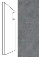 ABMT SEASTONE Gray Battiscopa Sag.SX 7.2x30