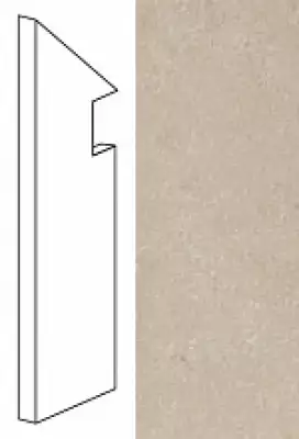 ABMV SEASTONE Sand Battiscopa Sag.SX 7.2x30