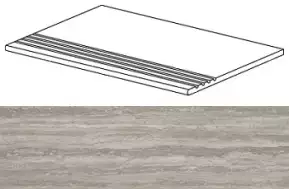 ADW8 Marvel Travertino Silver Gradino 30x60