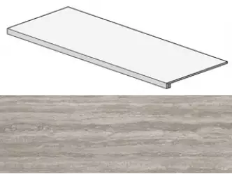 ADXE Marvel Travertino Silver Scalino 33x90