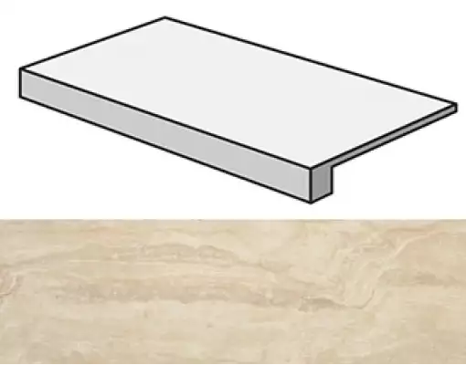 ADXI Ступени Marvel Travertino Alabastrino Scalino 33x60