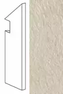 AEAL Trust Ivory Battiscopa Sag.Dx 7.5x30