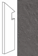 AEAV Trust Titanium Battiscopa Sag.Sx 7.5x30