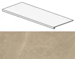 AFCJ MARVEL Elegant Sable Scalino Lap. 33x90