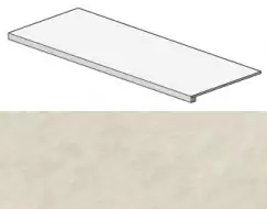 AFCN Marvel Imperial White Scalino Lap. 33x90