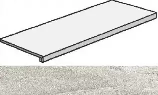 AN4X Klif White Scalino 75 37,5x75