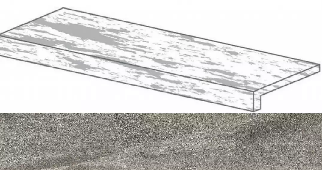 AN5C Klif Grey Elemento L Grip 75x15