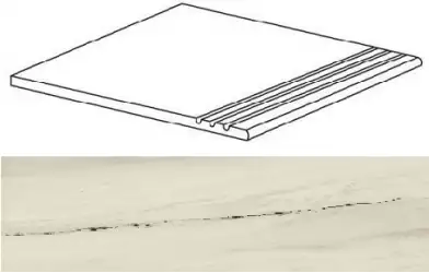 AO65 Marvel Bianco Fantastico Gradino 37,5x75