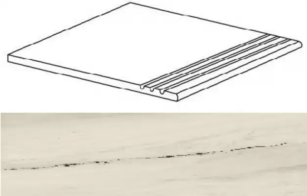 AO65 Marvel Bianco Fantastico Gradino 37,5x75