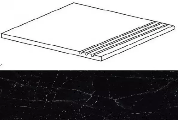 AO68 Marvel Black Atlantis Gradino 37,5x75