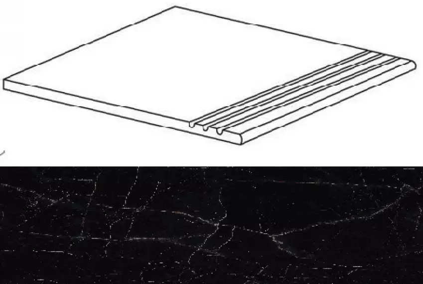 AO68 Marvel Black Atlantis Gradino 37,5x75