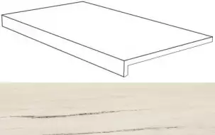 AO69 Marvel Bianco Fantastico Scalino 33x60