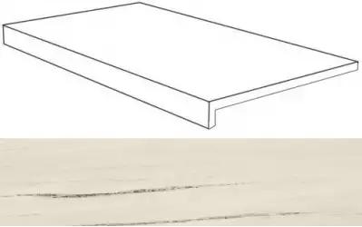 AO69 Marvel Bianco Fantastico Scalino 33x60