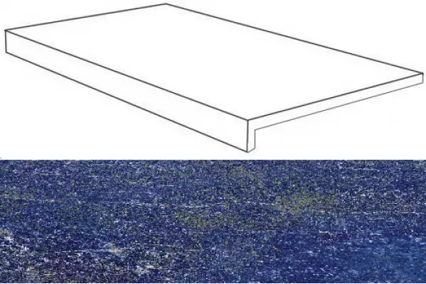 AO7Q Marvel Ultramarine Scalino Lapp 37,5x150