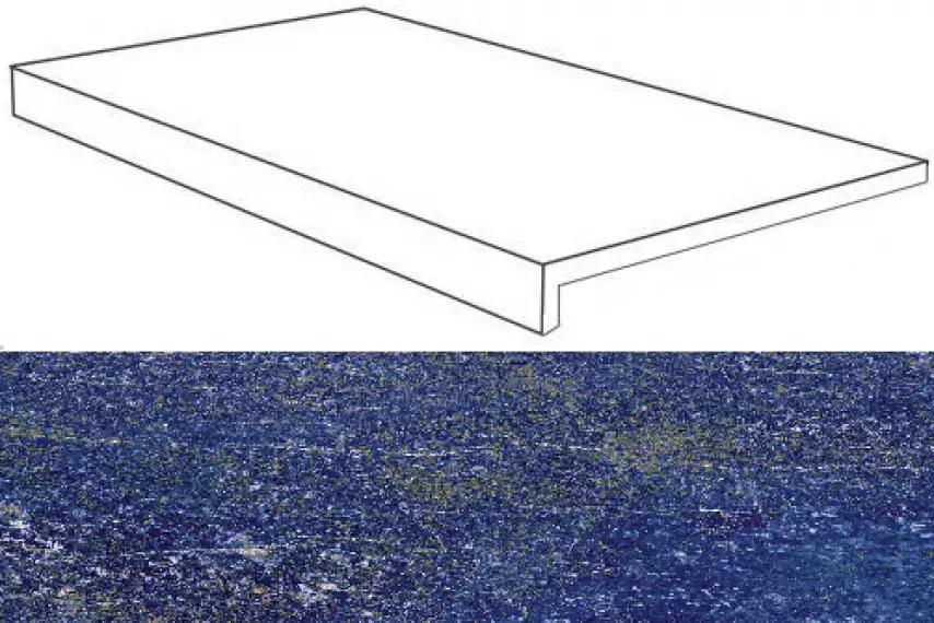 AO7Q Marvel Ultramarine Scalino Lapp 37,5x150