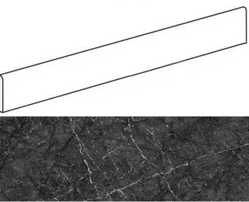 AOV4 Marvel Grigio Intenso Battiscopa Lapp 7,2x60