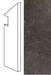 ASNH Керамогранит Marvel Grey Battiscopa Sag.DX 7.2x30
