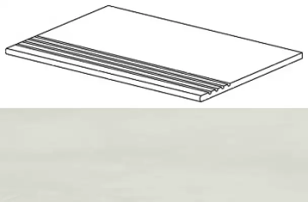ATDY Marvel Bianco Dolomite Gradino 30x60