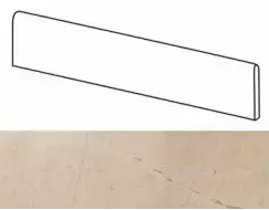 AVXV Marvel Beige Battiscopa Lappato 7,2x60