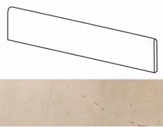 AVXV Marvel Beige Battiscopa Lappato 7,2x60