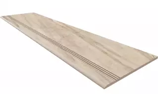 BR01 Bernini Pearl Ступень неполированная 30x120