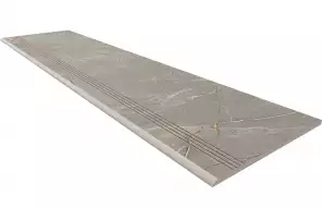 BR03 Bernini Grey Ступень неполированная 30x120