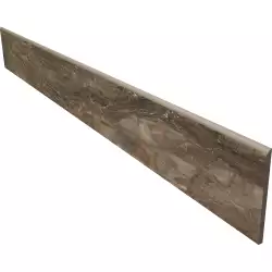 BR04 Bernini Dark Brown плинтус неполированный 7x60