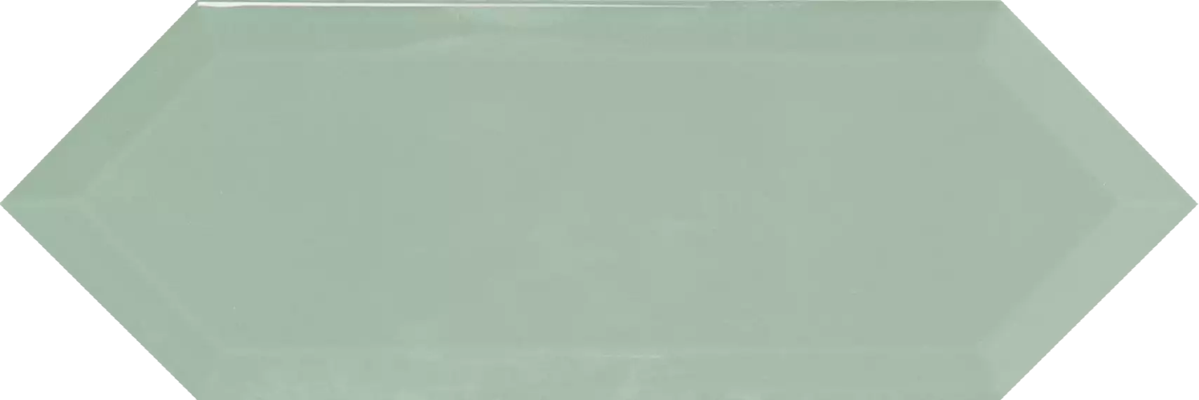Cupidon Light Green Brillo Bisel 10х30