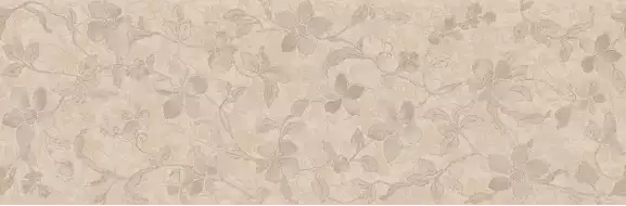 Floral Beige 30x90