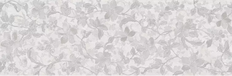 Floral Blanco 30x90