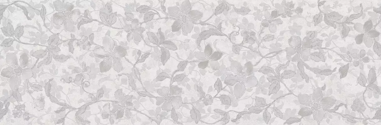Floral Blanco 30x90