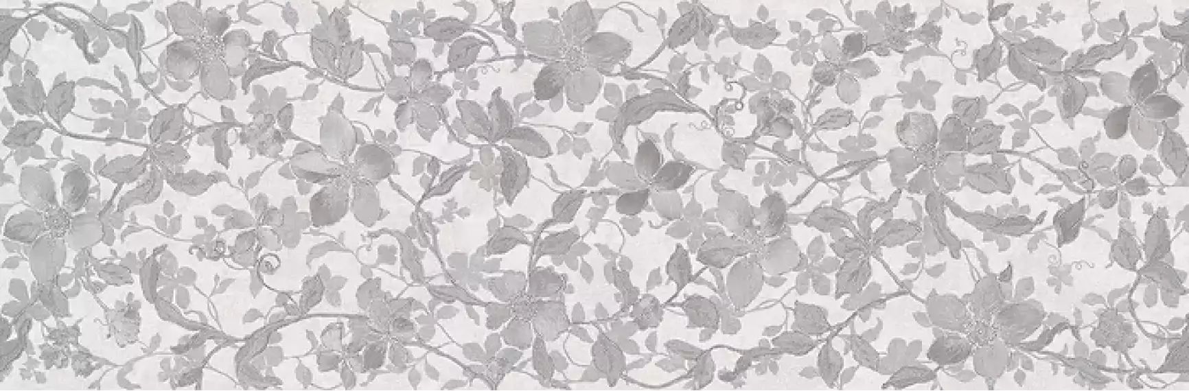 Floral Gris 30x90
