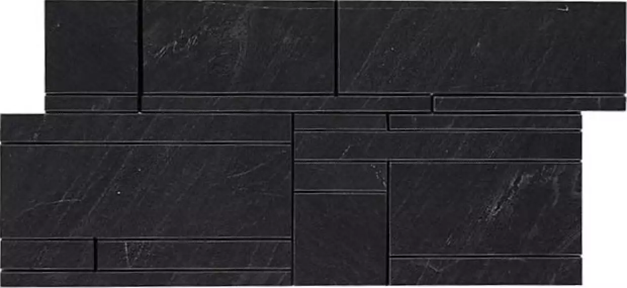 M0AF Lavagna Nero Mosaico 30х60