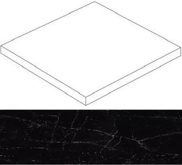 Marvel Black Atlantis Scalino Ang. Lappato 33x33