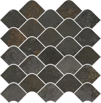 Mosaico Korubo NT Basalto 30x30