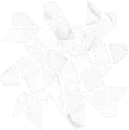 Mosaico Necci Blanco 30x30