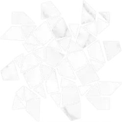 Mosaico Necci Blanco 30x30