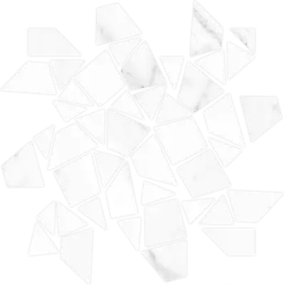 Mosaico Necci Blanco 30x30