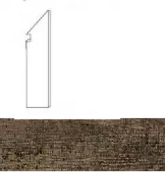 Nash Light Brown Battiscopa Sag.DX 7,2x30