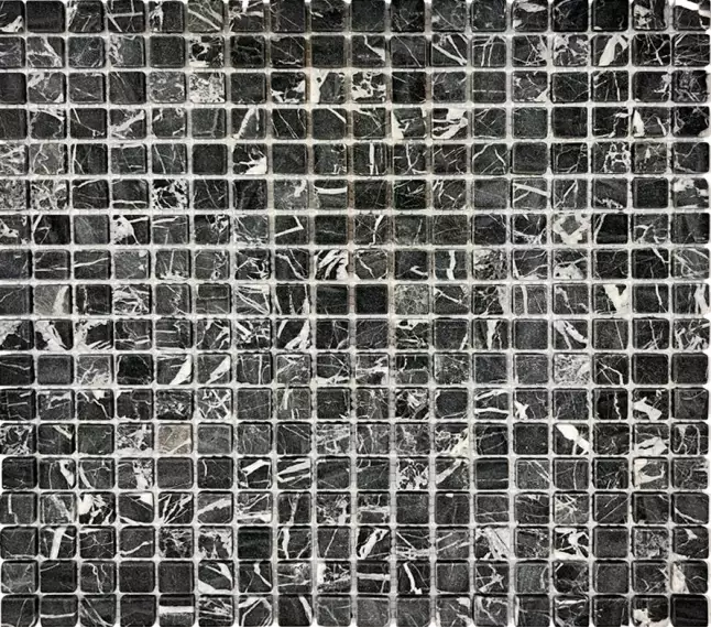 Nero Marquina Tum 4мм 30.5x30.5