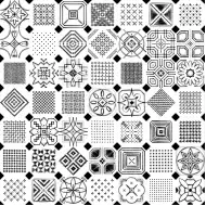 Octogono Variette Sombra Mix g.156 20x20